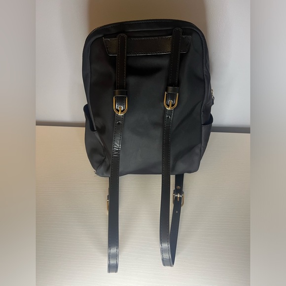 🛑SOLD🛑KATE SPADE NEW YORK Nylon Leather-Trimmed Backpack 🖤♠️ - Picture 7 of 17